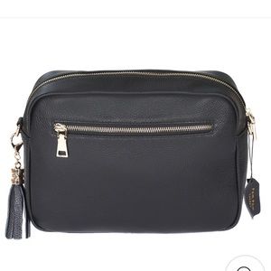 NWT Pom Pom London City Plus Bag, Black